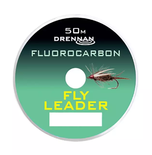 DRENNAN FLUOROCARBON FLY Leader 50M - Fly Fishing Fluorocarbon