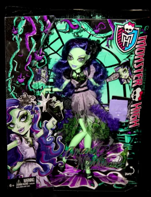 MIB Monster High Amanita Night Shade 2014, Mattel Limited edition, Retired