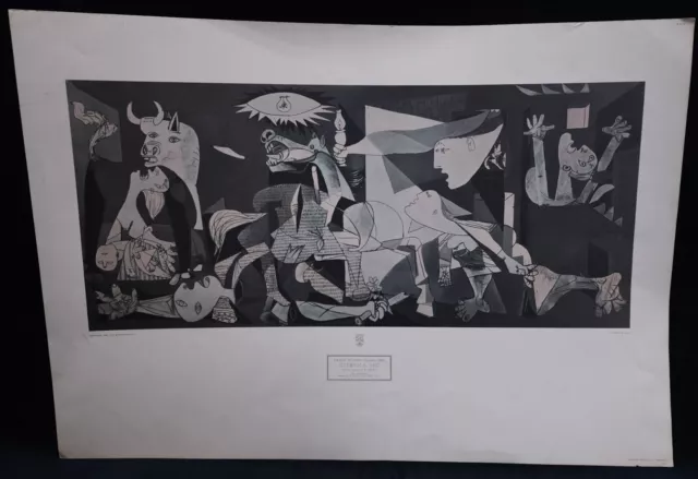 Guernica 1937 Pablo Picasso Art Print Museum Poster Print NY Graphic Society
