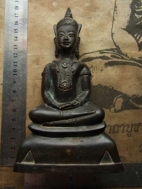 Phra Chai Bucha or Phra Ngang  Phra Bucha,Ayutthaya age 2-300 yr Buddha Statue