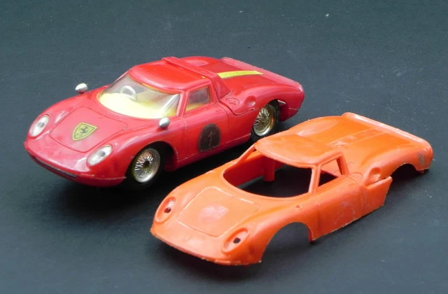 Policar Ferrari Dino Pininfarina Peint Body Only slot car 1/24 Polistil Aps