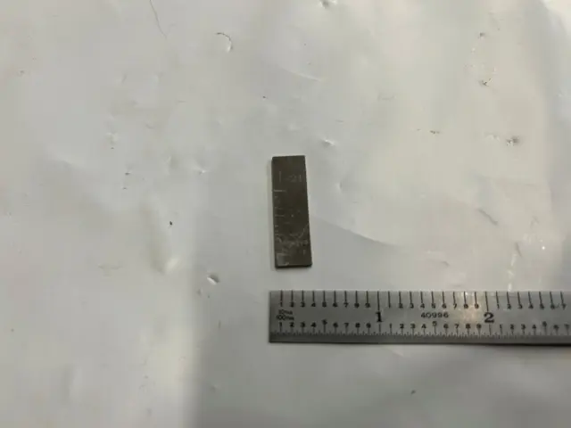 1.21mm Mitutoyo Steel Rectangular Gauge Gage Block