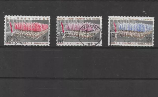 Singapore Stamps  - SG92 -94  MNH (National Day)