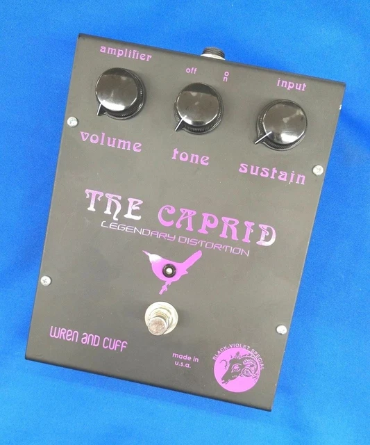 WREN & CUFF Caprid Black Violet Special Edition Guitar Effects