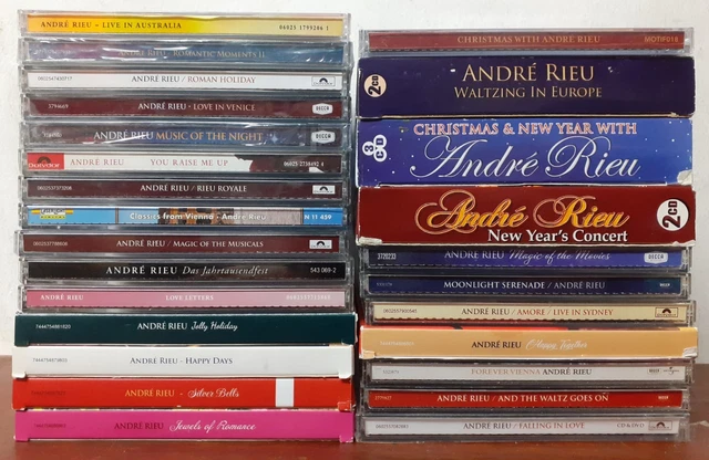ANDRE RIEU CD DVD Bundle x26 (some still sealed) 46 Discs £29.99 ...