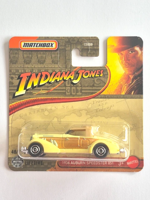 COLLECTORS CASE 1/43 - Auburn Speedster 1936 #625 - Métal Blanc - États-Unis - Occasion