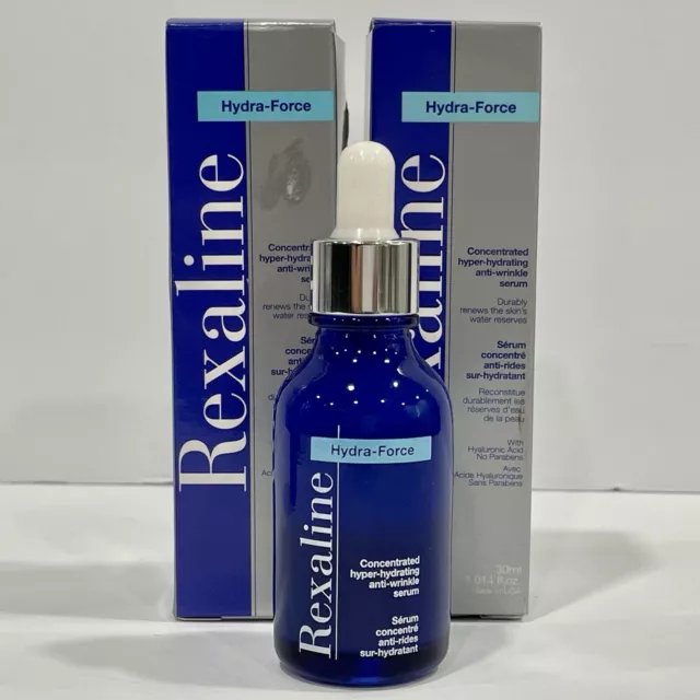 Rexaline LOT Hydra-Force Concentrated Hyper-hydrating Anti-wrinkle Serum 1.014Oz