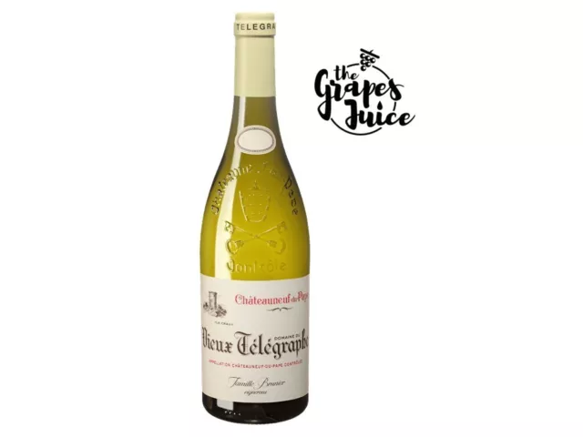 VIEUX TELEGRAPHE Chateauneuf Du Pape La Crau Blanc 2021 Vin Blanc Bio Fitted