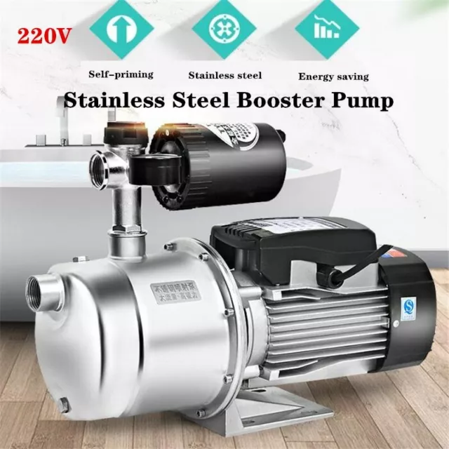 Pompa autoadescante 220 V acqua di rubinetto pipeline solare pompa booster