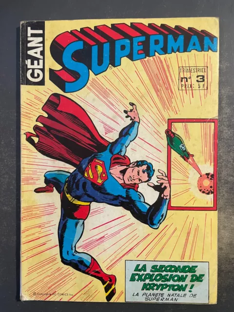 SUPERMAN GEANT (Sagedition 2ème série - V2) - T3 : juillet 1979