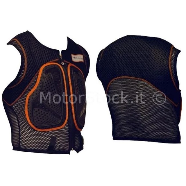 Pettorina Gilet Soulrace Msr18 Rebel Chest Nero - GARANZIA ITALIA