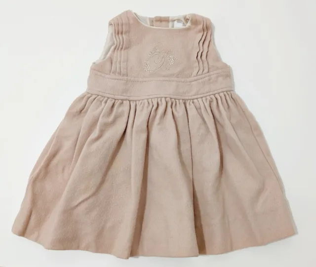 Baby Dior - Baby Girls' Wool Cashmere Flared Dress - Size: 18 Months