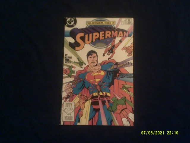 1988 DC COMICS SUPERMAN # 13 w/ 1st APP. NEW TOYMAN.JOHN BYRNE COVER/ART