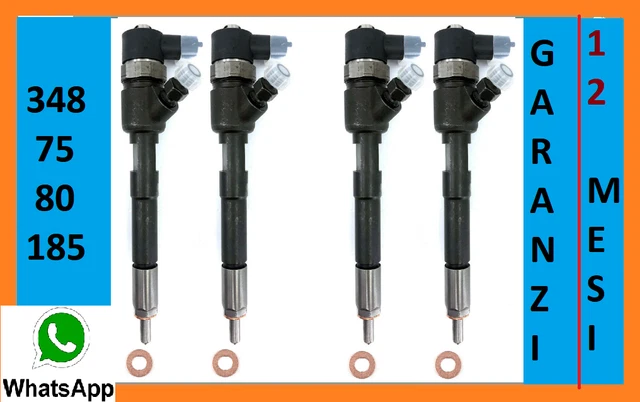 INIETTORE COMMON RAIL BOSCH 0445110351 ORIGINALE - Officina Diesel Caraceni