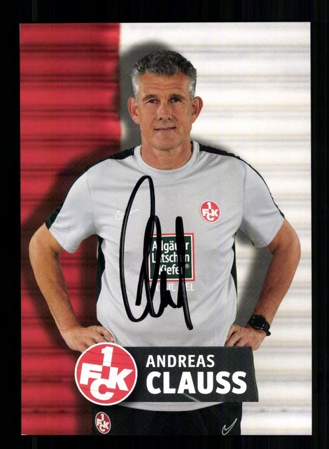 Carte Autographe Marcus Marin – 1 FC Kaiserslautern 1992/93 – Original