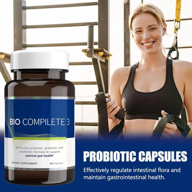 GUNDRY MD BIO COMPLETE 3 Capsules 60 Count NEW PreBiotic ProBiotic