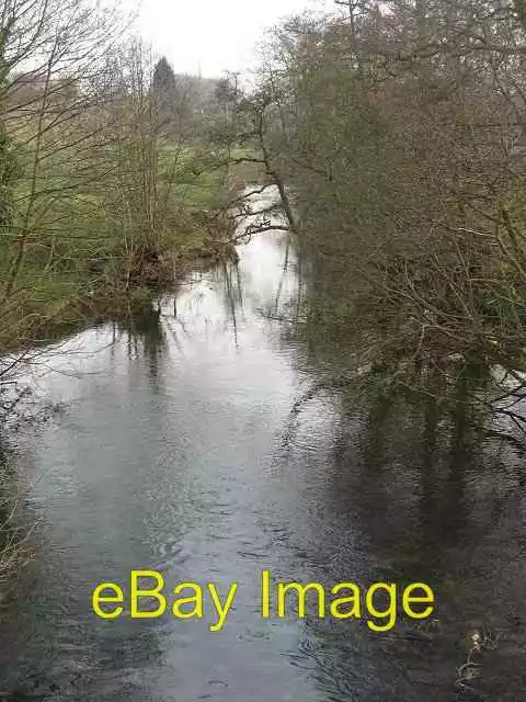 Photo 6x4 River Rea Oreton Still running section behind the weir at Detto c2007