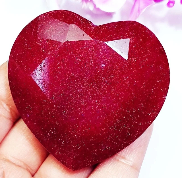 Rubis Rouge Naturel Brut CERTIFIÉ 392,90 Carats - Pierre Géante De Mozambique - Non Traité