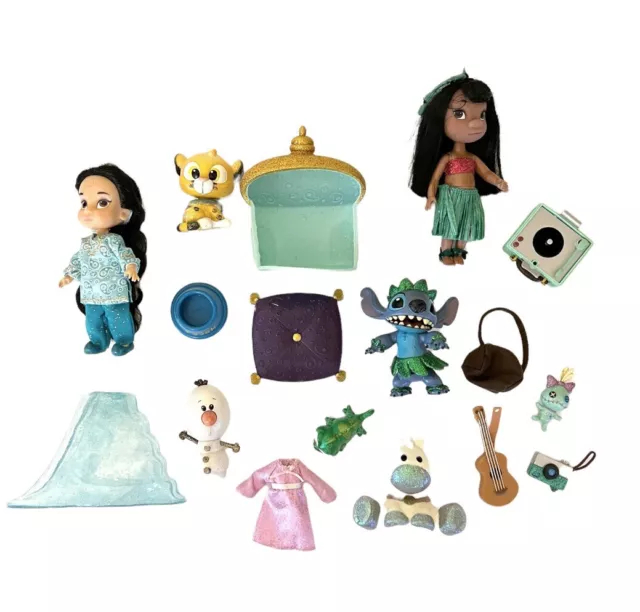 Disney Store Animator’s Collection Lilo & Stitch Mini Doll Playset