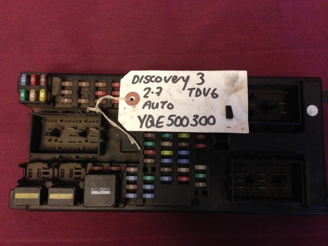 LAND ROVER DISCOVERY 3 Body Control Module Yqe500300 With Immobiliser ...