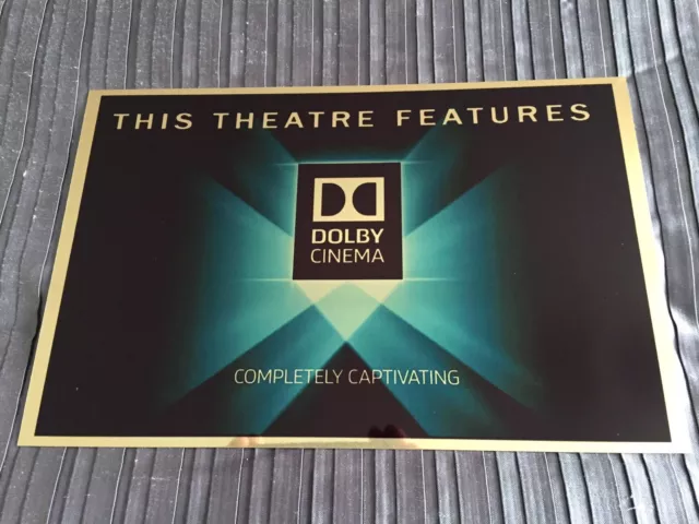 Dolby Cinema Sign