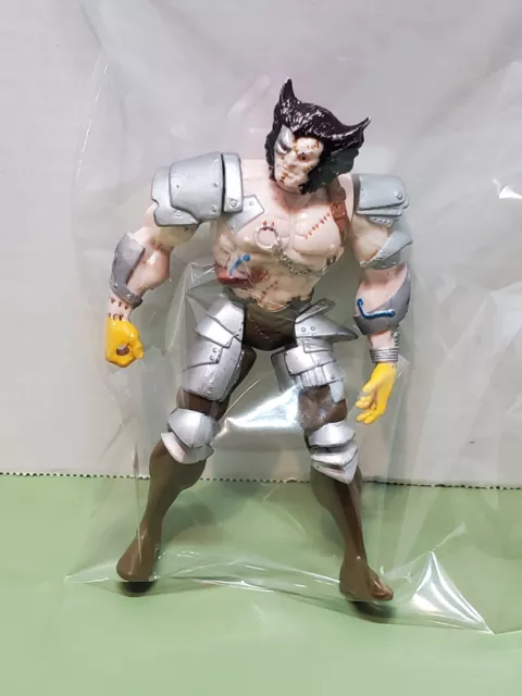 VTG Toy Biz 1994 Marvel X-Men X- Force Robot Wolverine w/Detachable Arms 5.5"