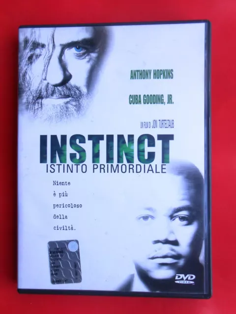 dvd,film,movie,instinct,istinto primordiale,anthony hopkins,donald sutherland,jr