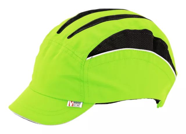 Voss Helme Anstoßkappe VOSS-Cap neo warngelb - 12131003