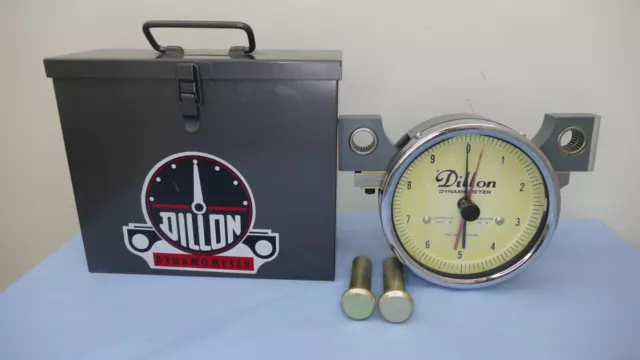 Dillon mechanical AP Dynamometer 1,000lb capacity, 10lb division (w/ steel case)