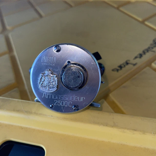 AMBASSADEUR ABU 2500C Iar Sweden With Oil Wrench $658.31