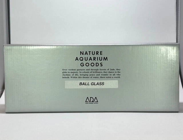[UNUSED] ADA Ball Glass Old Logo Aqua Design Amano Free Shipping From JAPAN