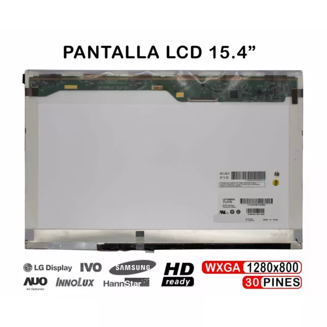 Bildschirm LCD 15.4 " Für Laptop Packard Bell Easynote Hera Gl MH36 Anzeige