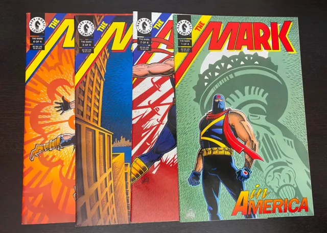 The MARK #1-4 (Dark Horse Comics 1994) -- #1 2 3 4 -- FULL Set