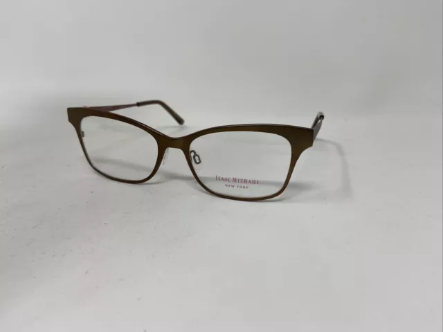 Isaac Mizrahi New York Im30016 Brown 52/17/135 Eyeglasses Frame :D09 3