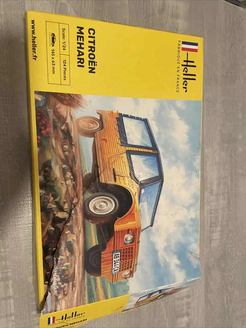 Maquette Voiture Citroën C4 WRC Heller échelle 1:24 - Boîte Promo Neuve