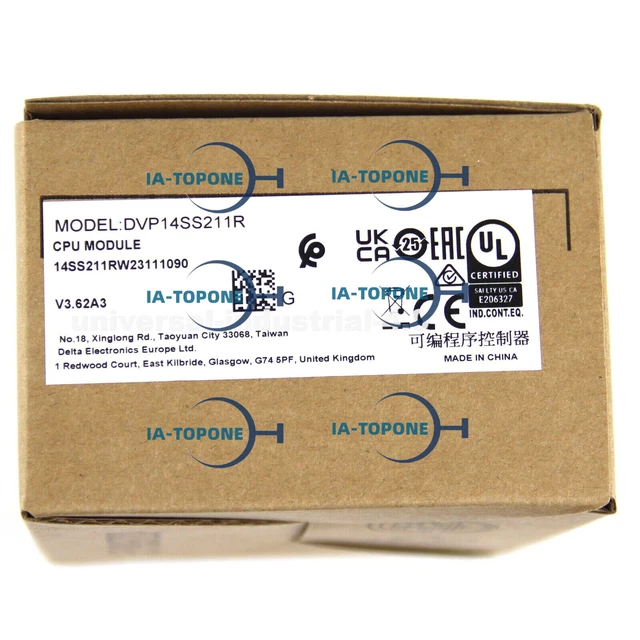 Contrôleur Programmable Delta DVP14SS211R - Module Automation Neuf, 1 Pièce, Origine Chine