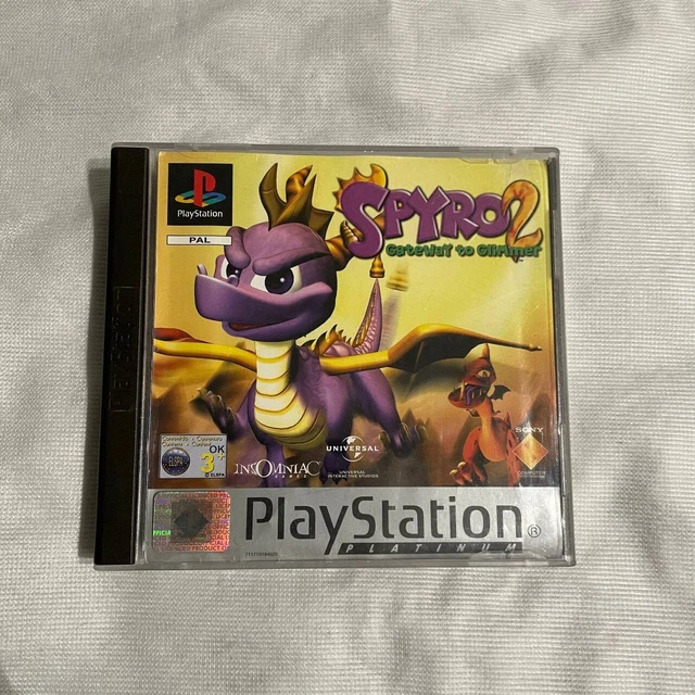 Spyro 2 Gateway To Glimmer Sur PS1 - PAL - Rare Et Complet - Sony PlayStation