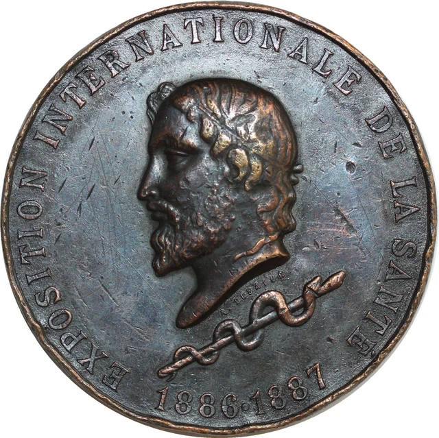 cycling medal prize badge plaque race velocipede A. Desaide