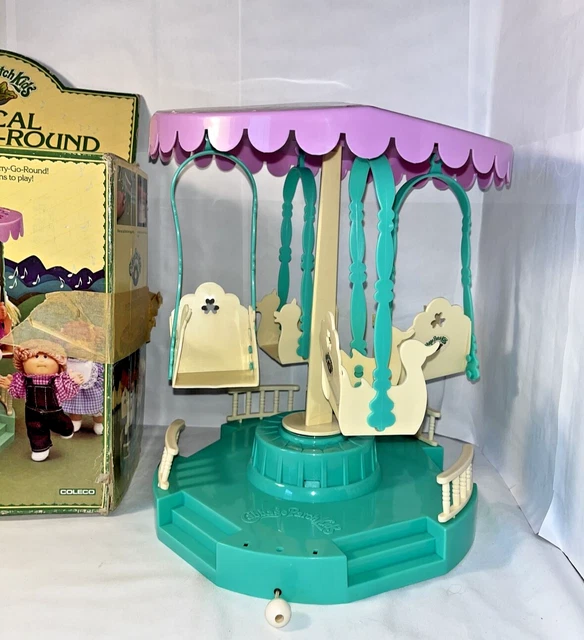CABBAGE PATCH KIDS CPK Musical MerryGoRound Coleco Doll With Box 1984