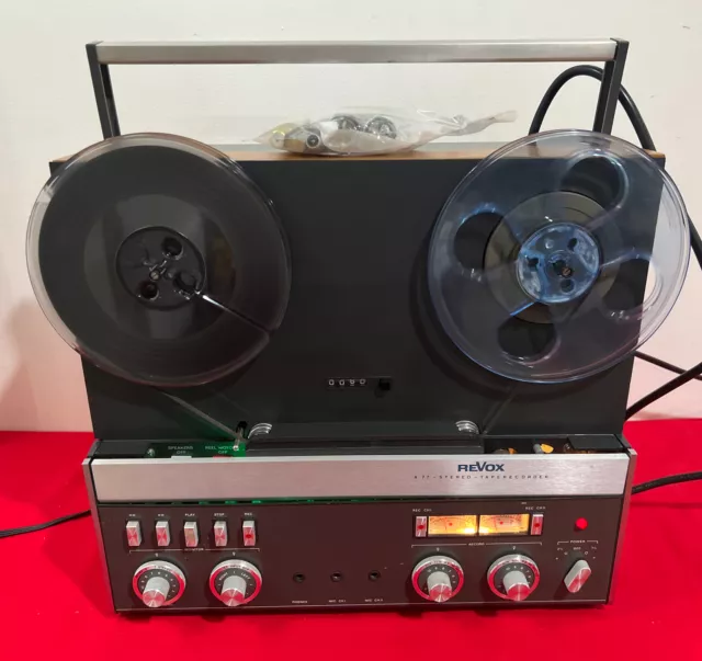 revox a77 reel-to-reel tape recorders