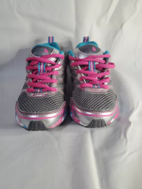 NEW Jumping Beans Toddler Girl's Pink Tie Dye Tennis Shoes Sz 11 Med Sneakers