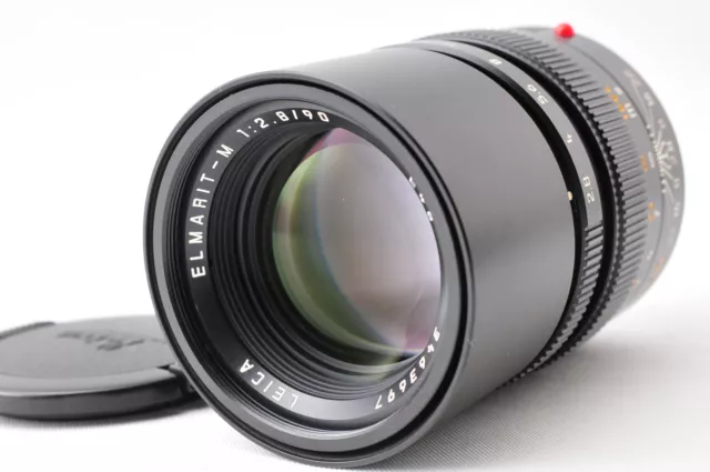 [FAST NEUWERTIG Objektiv Leica Elmarit M 90 mm f/2,8 E46 schwarz MF aus Japan #717