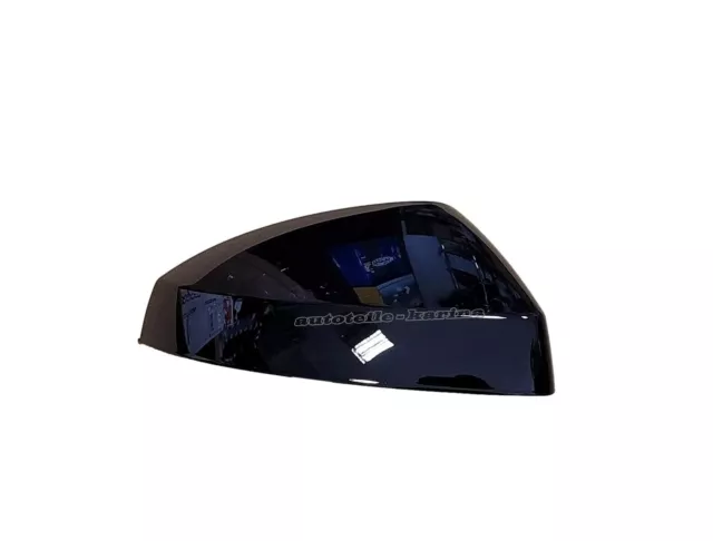 Für AUDI A3 8V 2012 - 2020 spiegelkappe gehäuse abdeckung lackiert schwarz LY9T 2