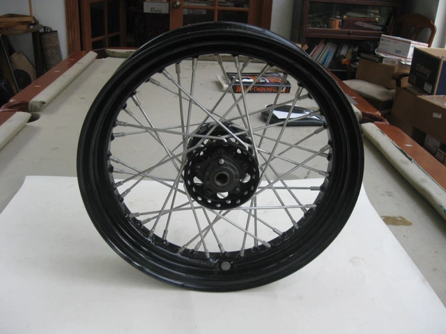 Harley-Knucklehead,Ul,45,Panhead Rebuilt Star Hub Wheel.w/Nos! Harley-Knucklehead,Ul,45,Panhead Rebuilt Star Hub Wheel.w/Nos!