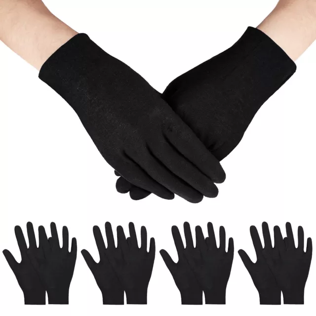 6 Pairs Dermatological Cotton Gloves Moisturising Hand Cream Dry Skin Eczema XL