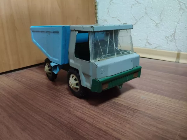 VINTAGE RARE RUSSIAN USSR TIN TOY truck Metal Toy