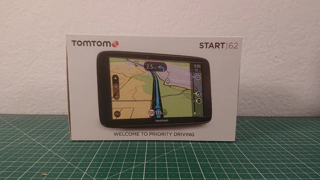 TomTom Start 62 6 Zoll EU-Navigationssystem - Schwarz (1AA6.002.01)