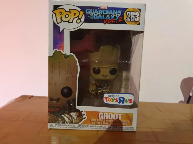 GUARDIANS OF THE GALAXY - GROOT with BOMB - Funko Pop - NEUF - Brand New !