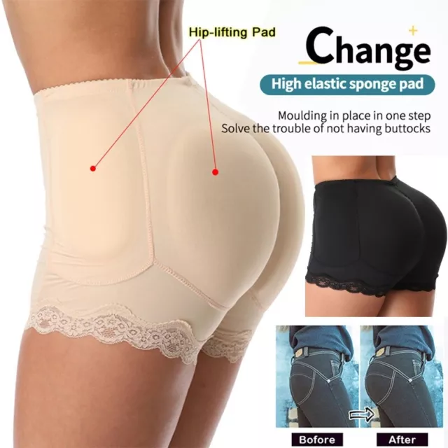 WOMEN'S BUTT LIFTER Panty Booty Enhancer Hip Push Up Booster Briefs Body  Shaper £8.79 - PicClick UK