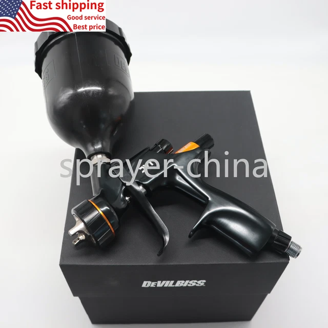 DeVilbiss DV1 Limited Edition BASECOAT New School Gun - Non Digital With Gravity Cup Pre Order Late November Delivery